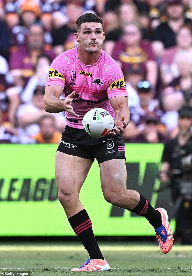 Nathan Cleary (pictured) and the Panthers will get a chance to avenge the preliminary final loss to Brisbane that ruined their tilt at a fifth straight grand final win