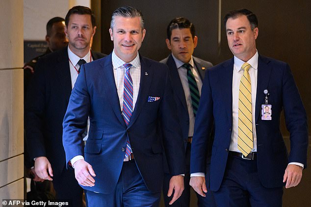 Speaking in September at Marine Corps Base Quantico in Virginia , Hegseth said that America's enemies would 'FAFO', which stands for 'f*** around and find out,' if they chose to challenge its military might