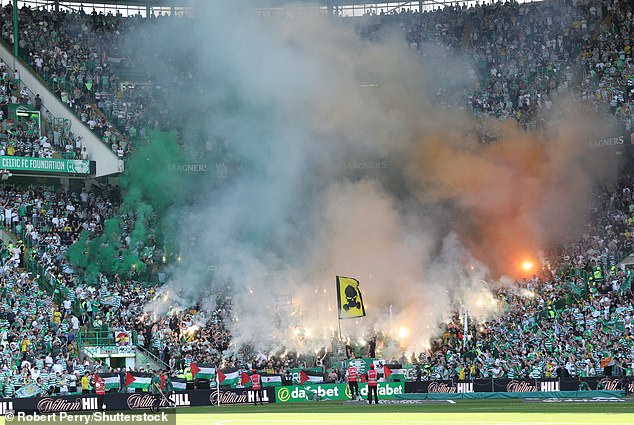 While the atmosphere at Celtic Park is enhanced, the political messaging only brings trouble