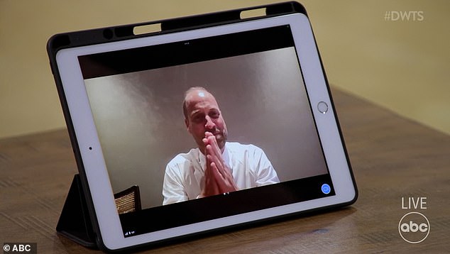 But then Robert got a 'special call,' and his jaw dropped open when he saw it was Prince William