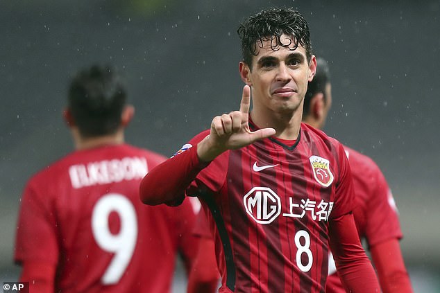 He moved to Sao Paulo after eight years in the Chinese Super League with Shanghai Port