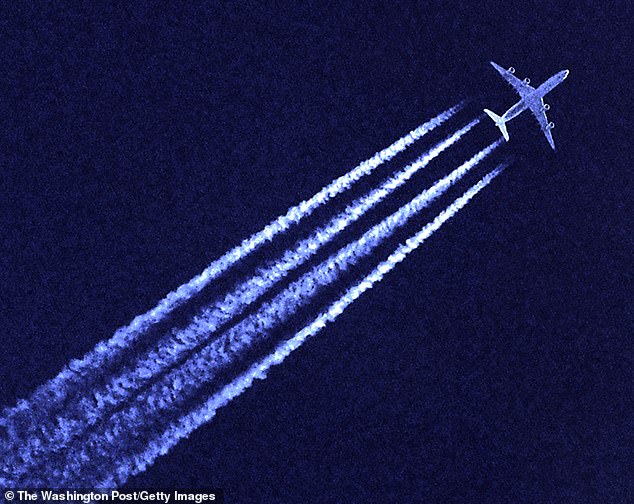 Conspiracy theorists have claimed that airliners have been pouring various chemicals into the atmosphere for years for nefarious reasons including population control and mind control