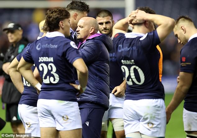 Gregor Townsend must build his players back up after their All Blacks disappointment