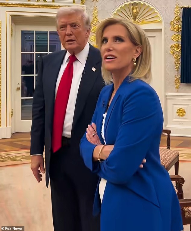 Ingraham's chat with the president, split over two nights of her show, brought some surprisingly contentious moments