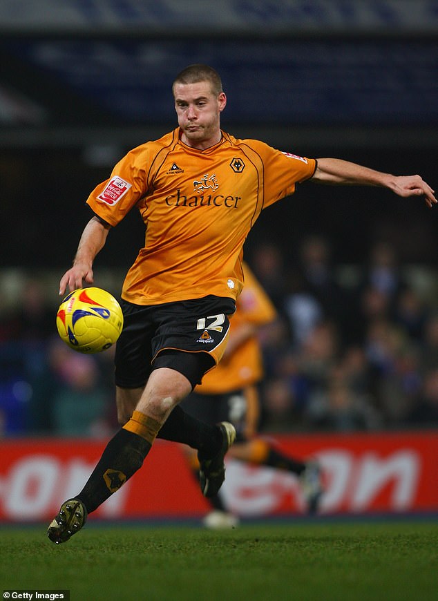 Edwards also played for Wolves between 2004 and 2008, making 111 appearances in all competitions