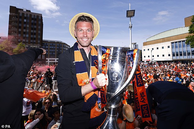 The 42-year-old guided Luton to the Premier League in 2023, a phenomenal achievement for a club of that stature