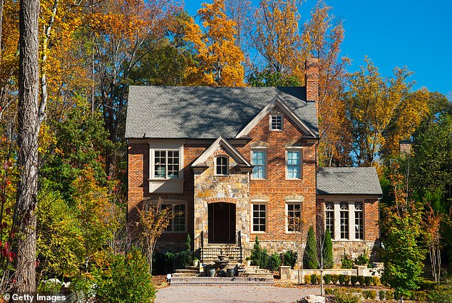 Baker said boomers hold roughly $46 trillion in equity, but many refuse to move due to capital gains taxes and low locked-in mortgage rates (pictured: a home in Atlanta)