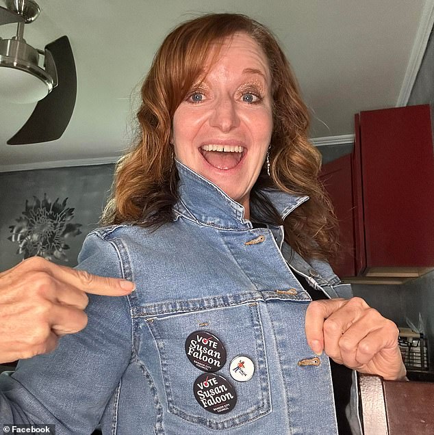 'We have a justice system for a reason, and it did what it was designed to do. She did her time,' new councilor Susan Faloon (pictured) told the Bangor Daily News of Walker