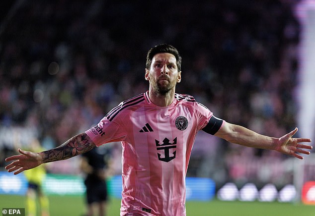 He's now playing in the MLS for Inter Miami, where he's contracted until 2028