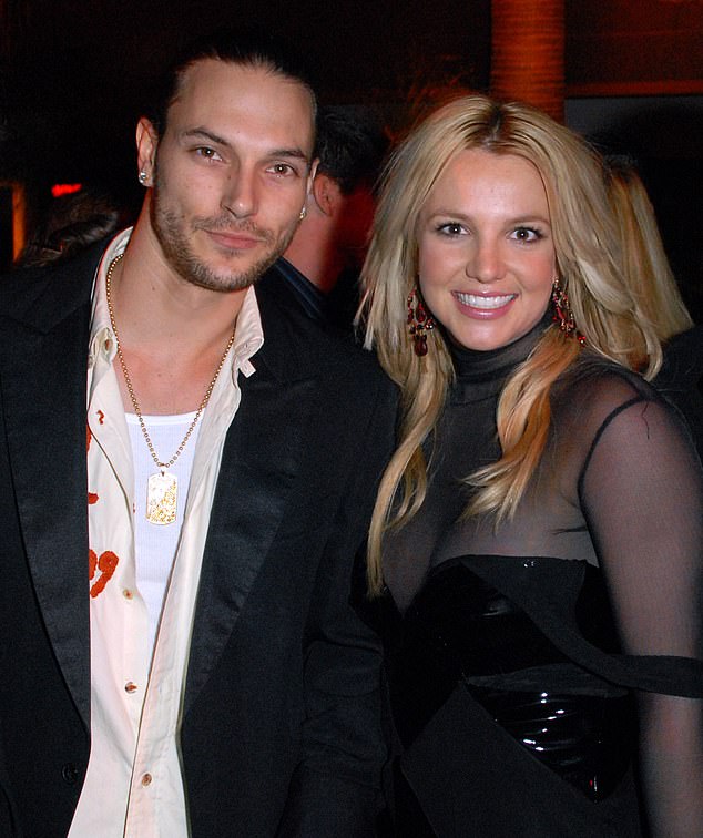 It came after a series of 'bizarre' posts and a public clash with her ex-husband, Kevin Federline, 47 (pictured together in 2008)