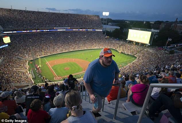 A sellout crowd of 81,000 - the largest in Banana Ball history - gathered for their game in April