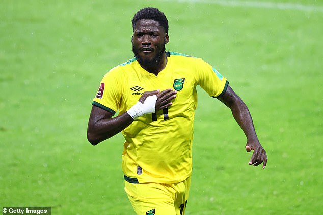 Shamar Nicholson's 21 goals for Jamaica is bettered only by Luton Shelton, who scored 35