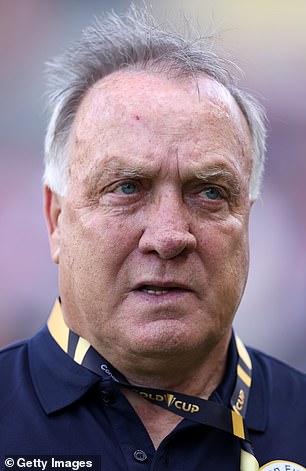 Dick Advocaat, 78, is now boss of Curacao and stands in the ways of Jamaica's qualification