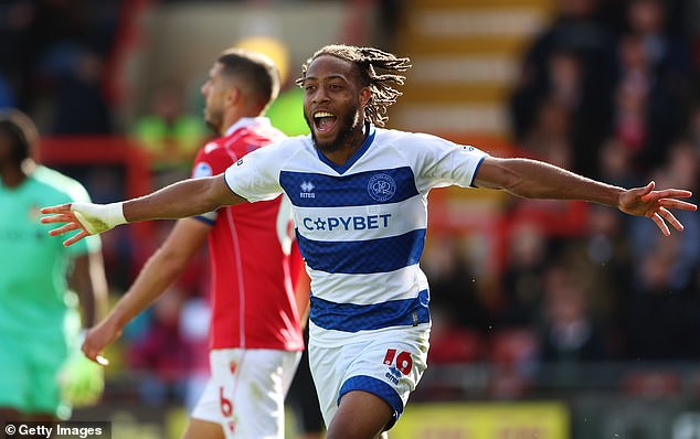 Rumarn Burrell is QPR's top scorer this season, with five goals in the Championship