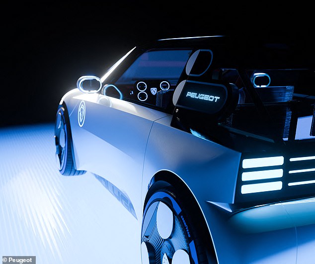 Peugeot says the Polygon 'is a true dynamic proving ground, testing and showcasing numerous innovations that PEUGEOT will introduce from 2027 onwards'