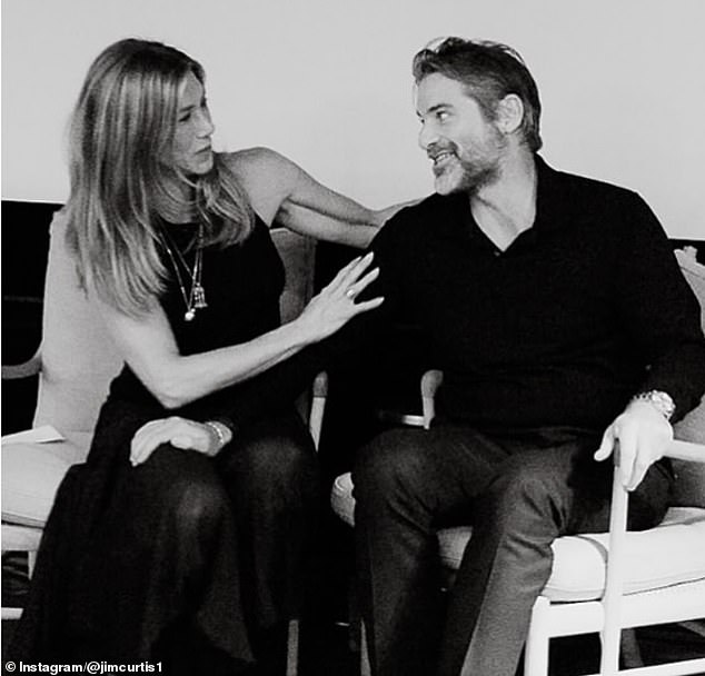 Aniston and Curtis sparked romance rumors over the summer after they were seen on vacation