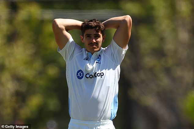 Sean Abbott (pictured) has been ruled out of the 15-man squad for the match at Optus Stadium with a minor strain