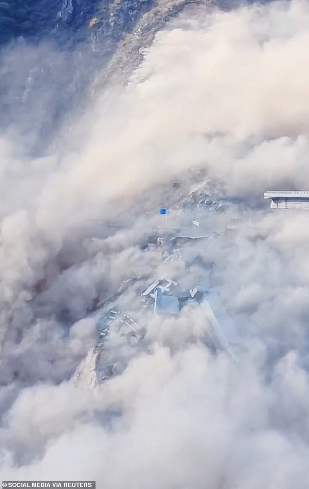 Construction on the Hongqi Bridge was completed earlier this year, connecting the country's heartland with Tibet via a national highway