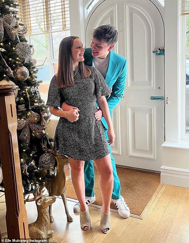 Liam split from his ex-girlfriend and Coronation Street co-star Elle Mulvaney in May last year, after two years together. He has since moved on with Rosin (pictured together in 2022)