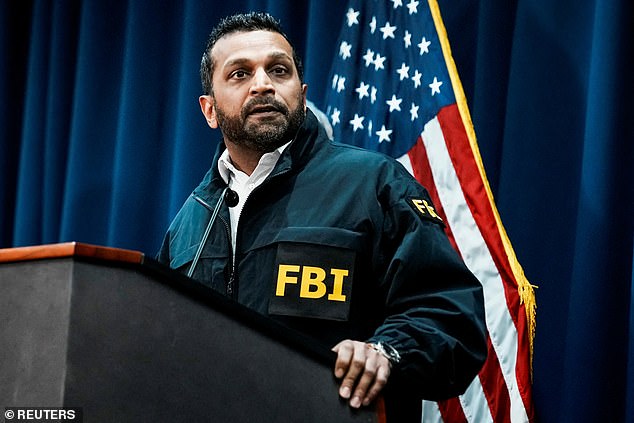 Patel was one of the DOJ leaders who met with Boebert following the Epstein email release
