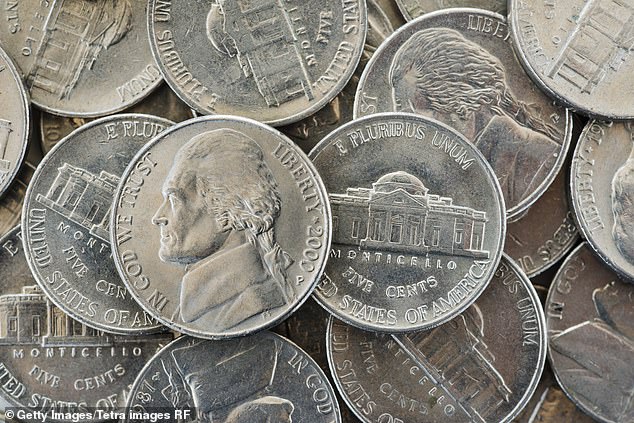 The production of nickels is also a loss-maker for the Treasury