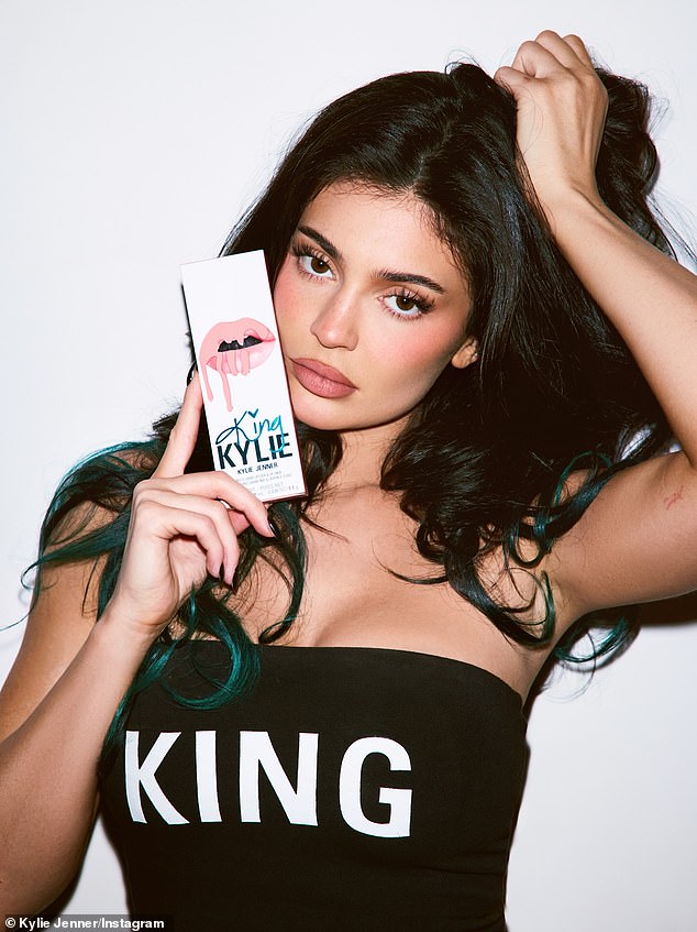 Meanwhile, Kardashian's half-sister Kylie Jenner - whose reported net worth is $670 million - notoriously overinflated the $1.2 billion valuation of her company Kylie Cosmetics back in 2020, which Forbes lowered to $900 million due to the discrepancies (pictured October 18)