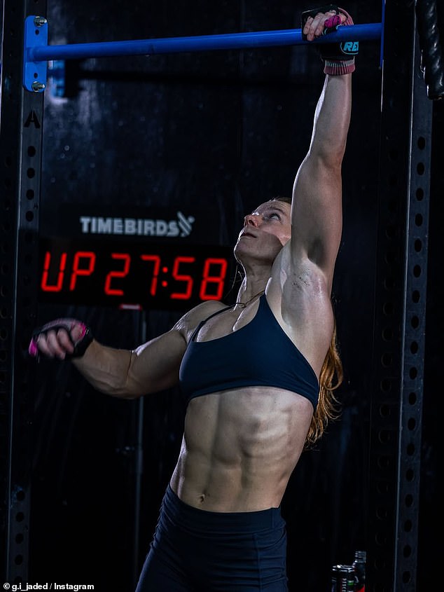 The 32-year-old was originally planning to attempt more than 7000 pull-ups in 24 hours, but suffered an agonising setback during training