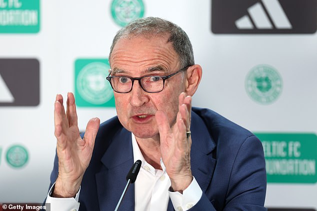 Caretaker Martin O'Neill said he would like to lead the team out in the Premier Sports Cup final