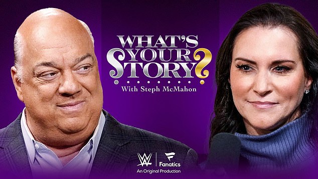 Heyman was speaking as the latest guest on What's Your Story? With Steph McMahon