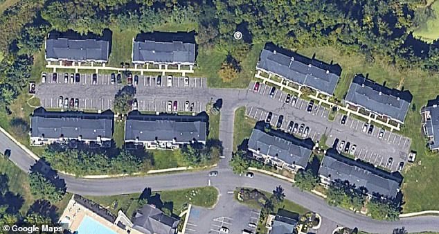 Police found the crashed car with front-end damage parked down the street from the original crash site