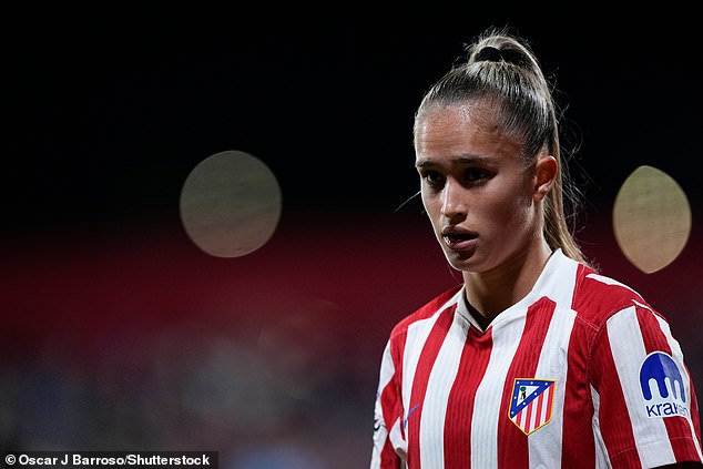 Atletico Madrid's clash with Juventus was overshadowed by disturbing scenes after 21-year-old star Andrea Medina (above) collapsed on the pitch and required urgent medical treatment