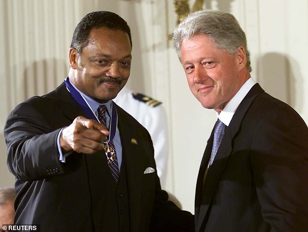 Jackson was awarded the Presidential Medal of Freedom by former President Bill Clinton on August 9, 2000