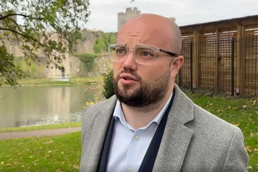 Llyr Powell discussed the Caerphilly by-election campaign with GB News