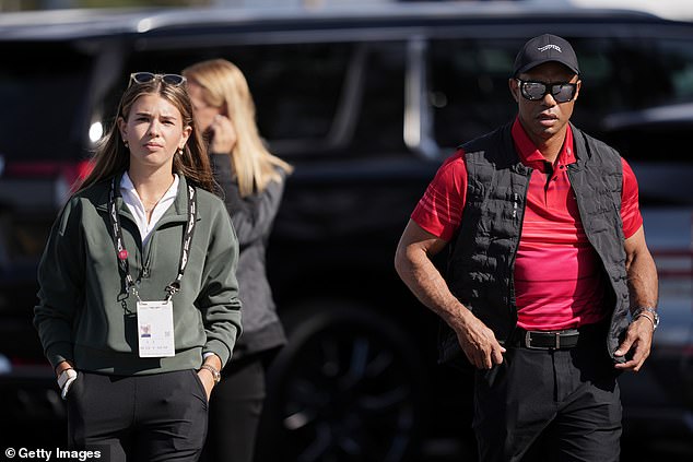The high school senior revealed that Tiger Woods gave her advice ahead of the event