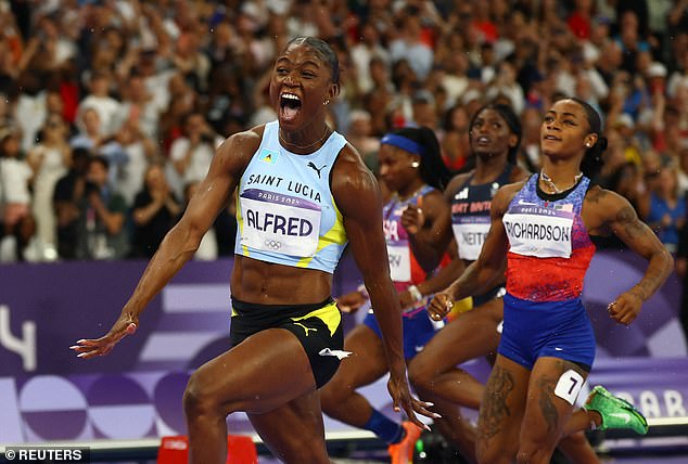 Julien Alfred of Saint Lucia won the gold medal in last year's final at the Paris Olympics