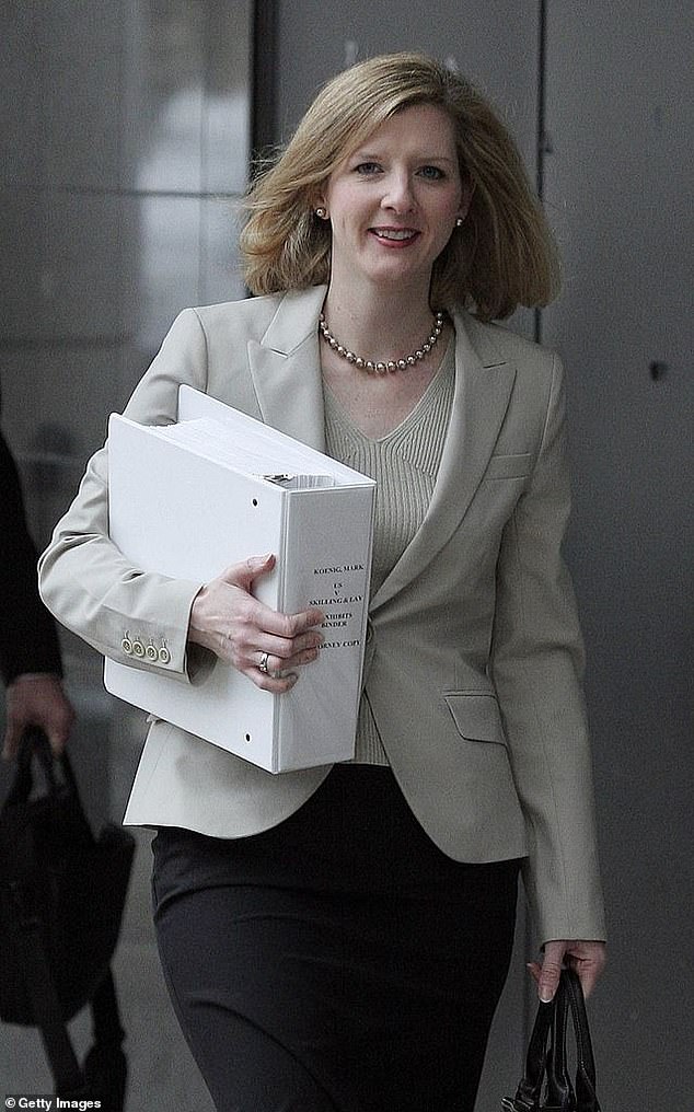 Epstein's communications with Kathryn Ruemmler (pictured), a former White House counsel and an executor of his estate, were released among many Epstein letters by Democrats on the House Oversight Committee