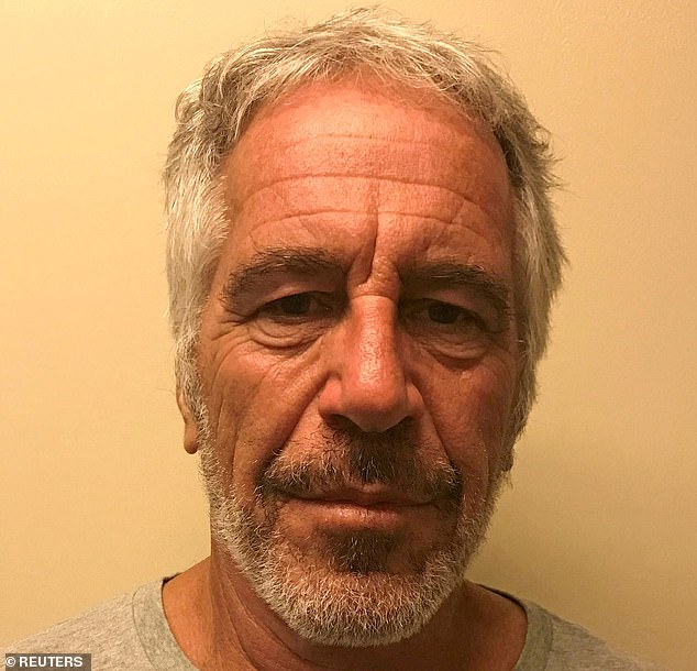 Jeffrey Epstein (pictured) died by suicide in 2019 while awaiting trial on sex trafficking charges