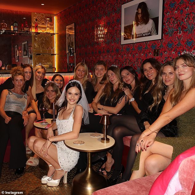 The public snub came after a row blew up when Holly didn't invite her future mother-in-law to her hen party at swanky Soho Farmhouse attended by celebrities like Holly's mum Tana and Victoria Beckham