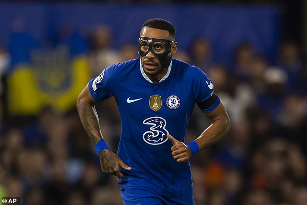 The 36-year-old was forced to start the season wearing a protective mask after being beaten up by intruders in a home invasion