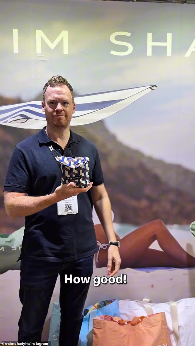 Mr Scott (pictured) said he was left stunned after an email from Eminem's legal team landed in his inbox