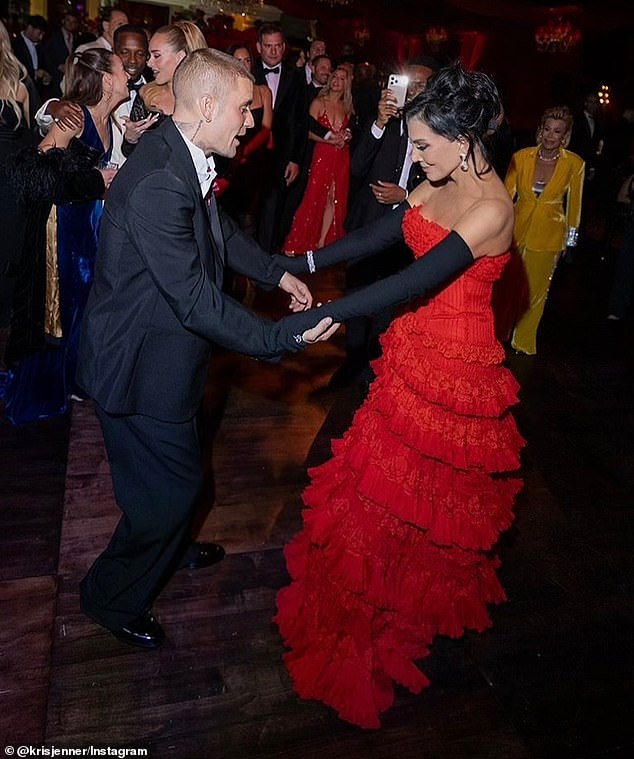 Her guestlist proved more high status than Anna Wintour's exclusive Met Gala, with faces including Beyoncé, Justin Bieber (pictured) and Mariah in attendance