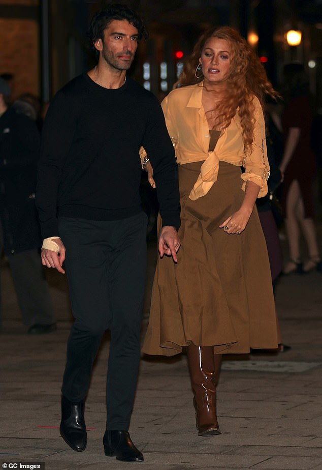 The suit was formally dismissed as result of a lack of personal jurisdiction, as it was unclear if Texas was the proper venue (Justin and Blake are pictured in January last year)