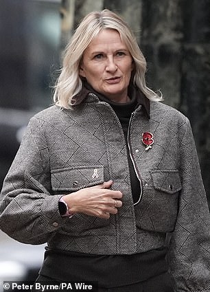 He was found guilty on two counts of sending grossly offensive communications to Eni Aluko and Lucy Ward (pictured)