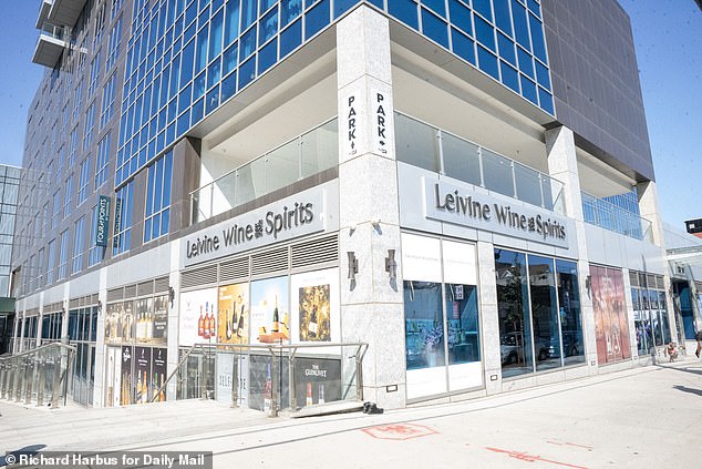 The liquor store in Flushing, New York, was allegedly used to millions of dollars in dodgy payoffs