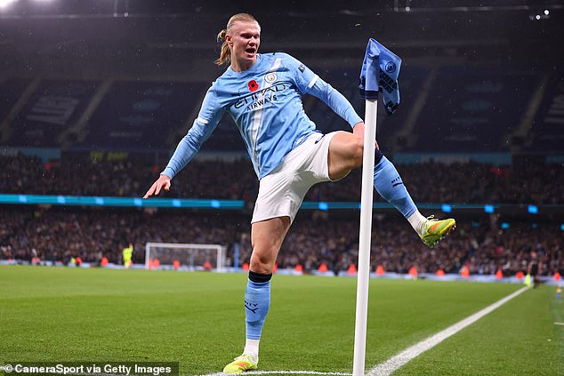 Haaland's already bagged 30 goals this season and admits he's at the peak of his powers