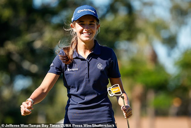 Despite her struggles, Kai kept her head up and a smile on her face throughout the round