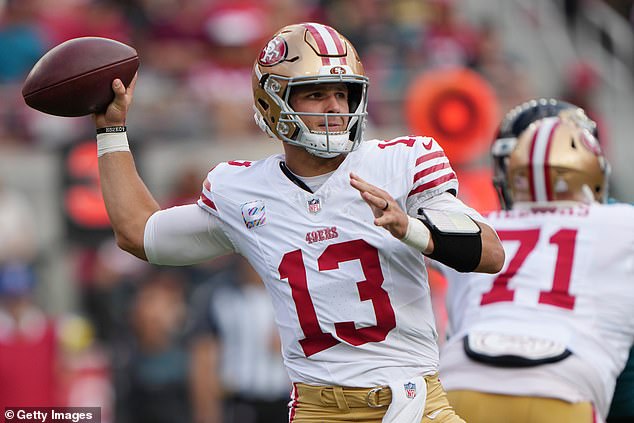 Purdy missed two games initially but suffered another injury in Week 4 against Jacksonville