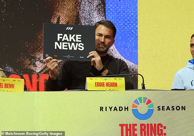 Eubank Jr has been insistent on not letting his rival get a word in throughout his rivalry with Conor Benn