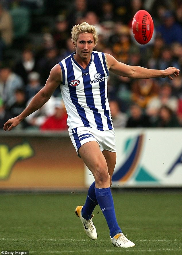 Brad Moran (pictured) didn't play many games in the AFL - but says his playing career shaped how successful he is today