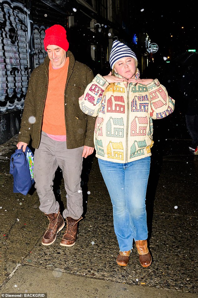 Schumer and Fischer were pictured after attending the Paul McCartney concert back in February